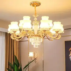 餐厅吊灯卧室灯简欧房间灯具图片