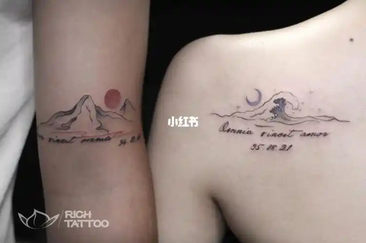 我的纹身分享  #纹身  #夫妻  #纹身也清新  #情侣纹身  #成都纹身