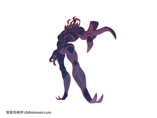 长毛巨魔简笔画图片