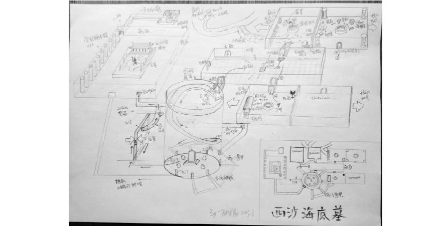 盗墓笔记地图大全 盗墓笔记地图大全 七星鲁王宫: 西沙海底墓