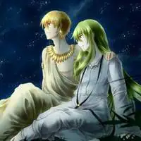 金闪闪恩奇都情侣头像_微信头像图片大全