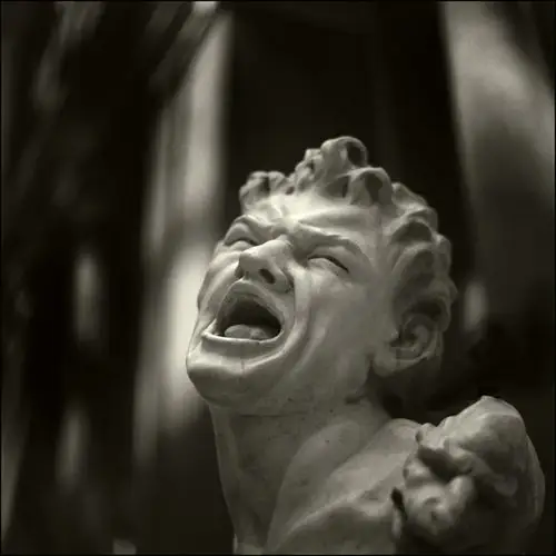 bust of marsyas by balthasar permoser.