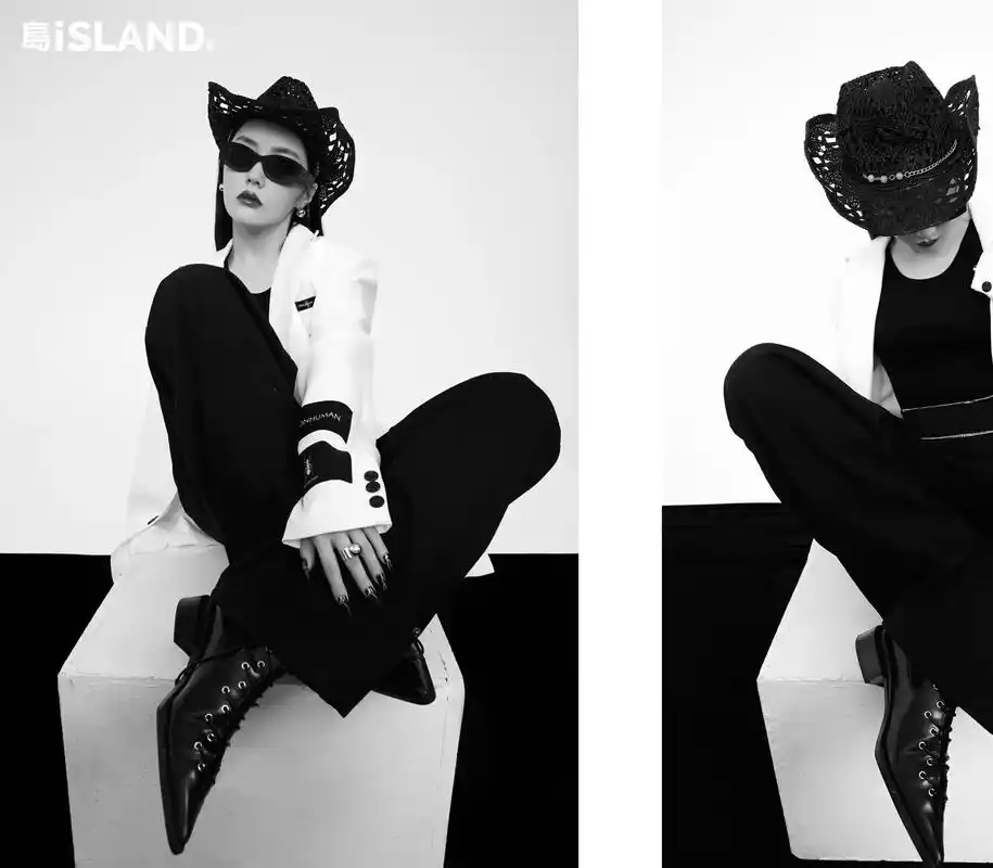 王艺瑾绿色挑染大片 - 抖音