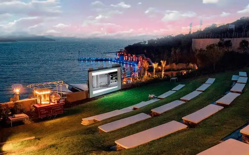 【氛围白噪音】海边露天电影院 治愈的夏_哔哩哔哩 (゜-゜)つロ 干杯~