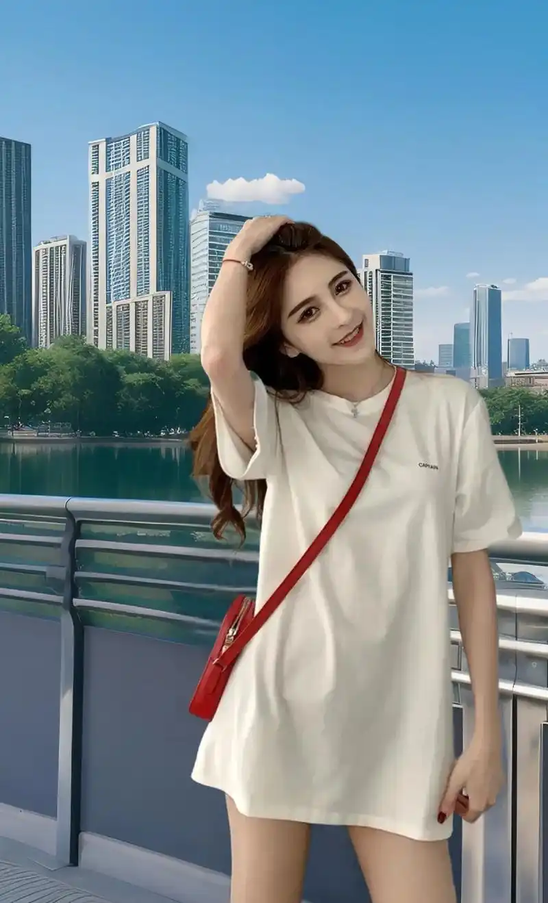 迎接夏季的潮流风暴,我们为您带来了一款港风大版宽松短袖t恤女夏装