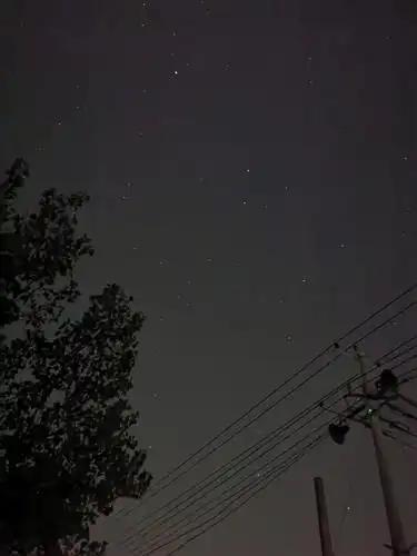 农村的星星真的多,拍了几张老家的星星