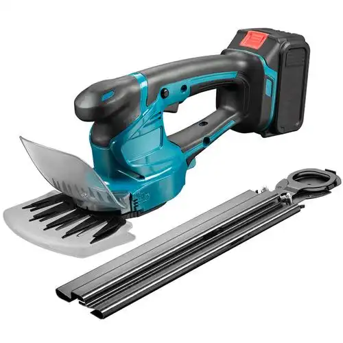 跨境新款园林工具电动剪草机双用无线多功能修剪机单手锂电绿篱机