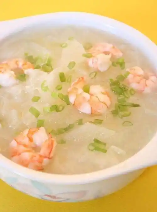 果然公社# 【冬瓜虾仁汤】浓浓汤汁,鲜鲜味道