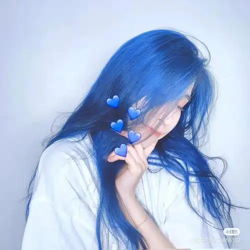 显白染发剂蓝灰色可乐蓝雾蓝色男女染发膏自己染 蓝灰色【头发必须有8