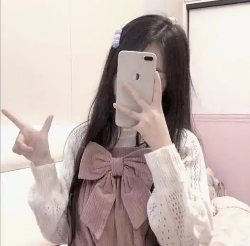 【真人】手机挡脸女头