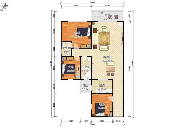新会骏景湾豪庭户型图