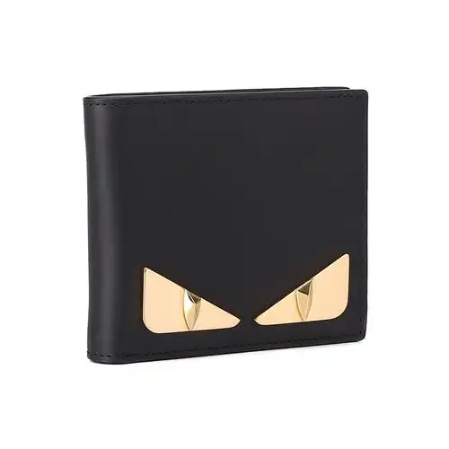 fendi/芬迪 男士小怪兽系列眼睛图案钱包7m0169 sqp
