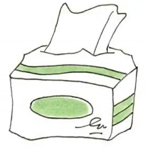 袋装厕纸简笔画