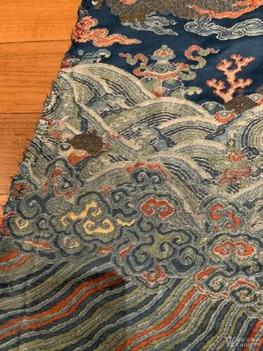 清中期织锦云锦