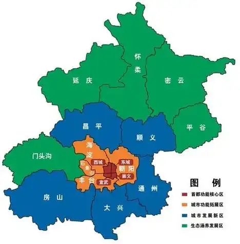 北京行政区划调整大设想