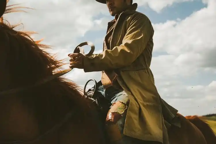 谭凯化身西部牛仔 草原漫步气质出众_凤凰网娱乐_凤凰网