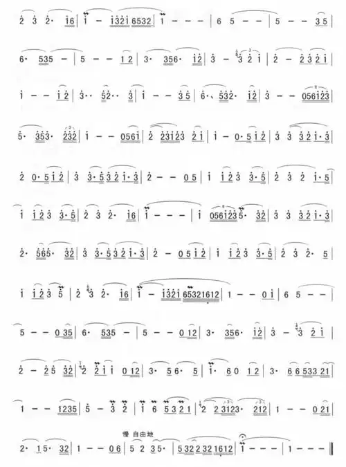 大哥大姐门,请告诉我中音萨克斯茉莉花的指法.