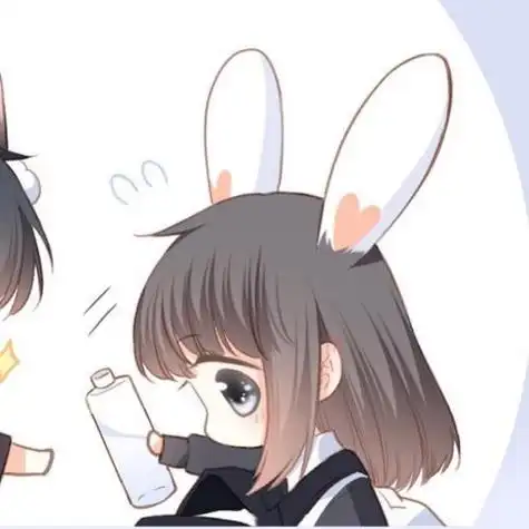 高冷动漫情侣头像图片