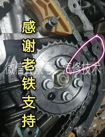 【汽修正时】江铃4d24正时(彩图)_手机搜狐网