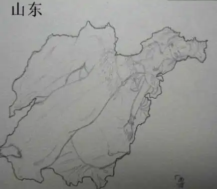 中国各省地图每个地方都藏着一个美女