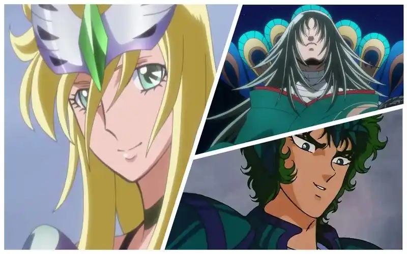 圣斗士星矢·历代【孔雀座】必杀技!