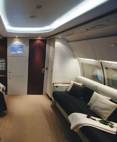 天空中的座驾 空中客车的奢华a318专机