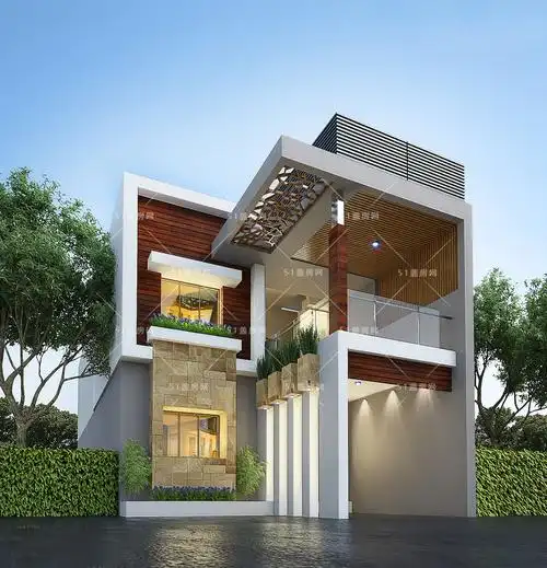 10款现代别墅外观效果图,2021年最新设计,款款新颖时尚 - 盖房知识