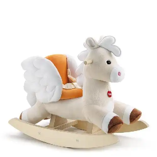 trudi/trudi白色小木马摇椅 71x34x54cm 29711