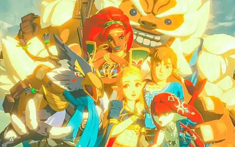 活动  塞尔达传说-旷野之息,【英杰们的诗篇】回忆cg