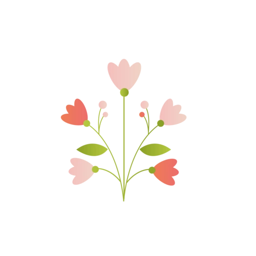 花朵图案简约花朵图片