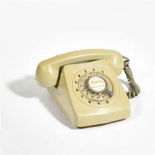 老式转盘电话机80后复古装饰道具古董老物件摆件日式彩色怀旧座机黑色