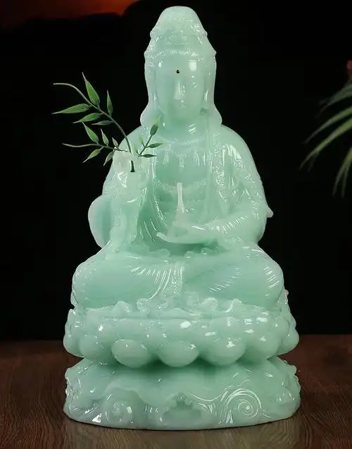 27cm 站立玉观音【图片 价格 品牌 报价】-京东
