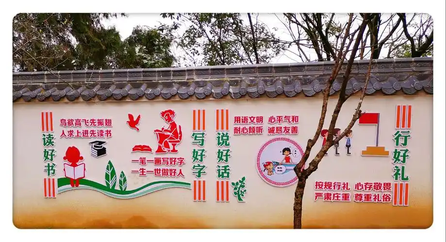 柳林小学——校园文化墙