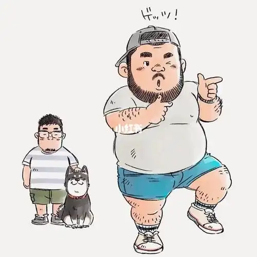 小可爱来了#彩虹96  #壮熊  #肌肉熊  #胖壮熊  #熊壮男体  #雄壮