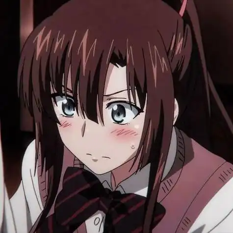 噬血狂袭煌坂纱矢华动漫头像自剪傲娇的女孩