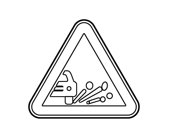 交通标识简笔画