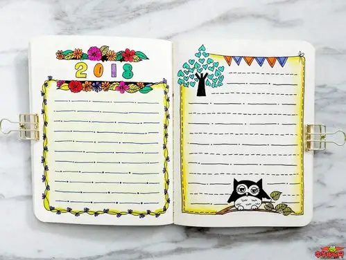 手抄报模板简单又漂亮适合清凉夏日的手抄报设计