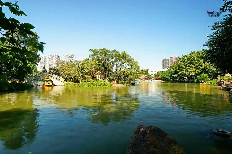 中山小榄龙山公园景色