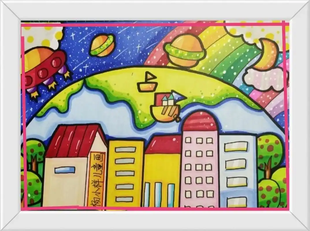 未来世界科幻画