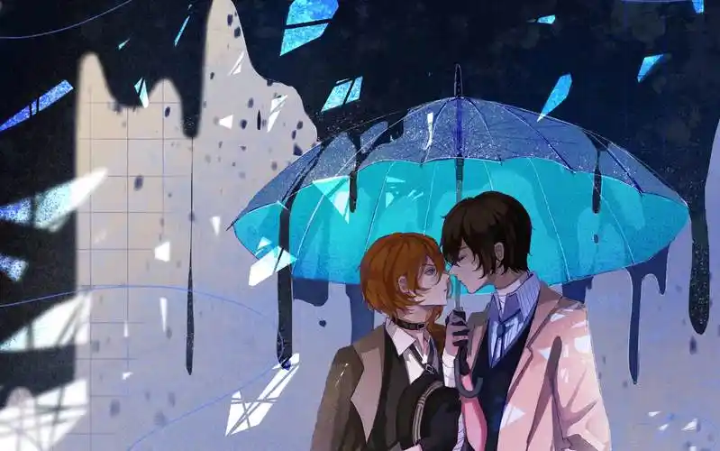 【双黑|绘画过程】"他们将在我的笔下堂堂正正地接吻"-六分钟唠嗑