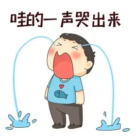 男孩大哭表情包