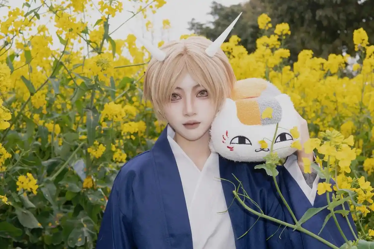 春和景明,不止樱花.#夏目友人帐#夏目贵志#夏目友人帐斑#斑