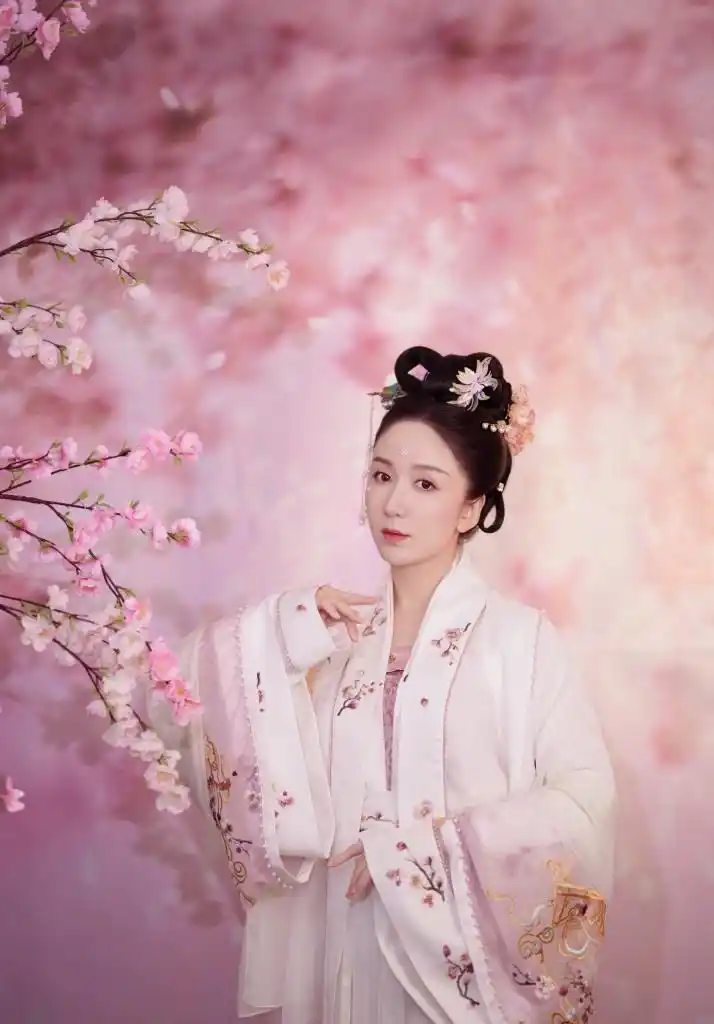 娄艺潇《高山流水觅知音》汉服造型写真 古装琵琶佳人翩翩起舞