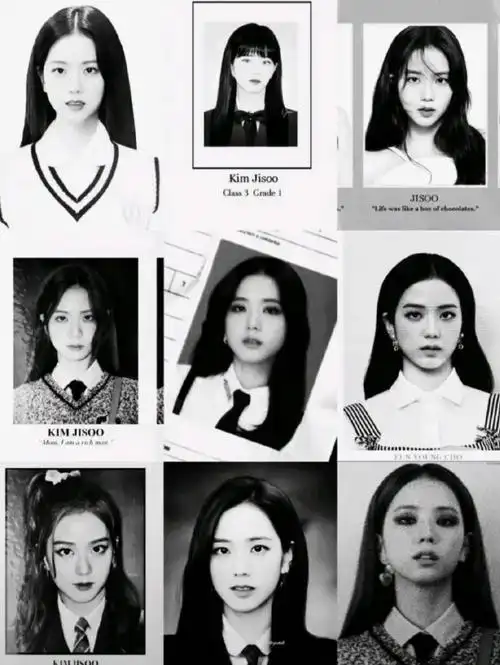 kim jisoo 学姐的证件照