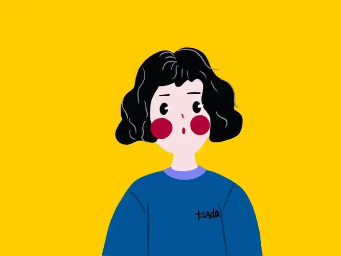 原创插画头像|短发女生头像合集