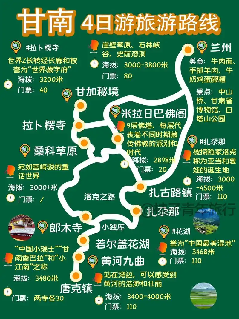 第一次去甘南旅游这样玩❗️7-8月旅游攻略
