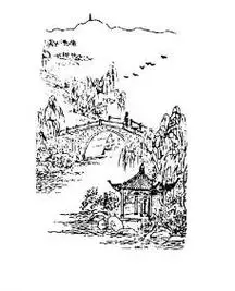 苏缇春晓简笔画苏缇春晓简笔画苏堤春晓简笔画苏堤春晓简笔画春晓古诗