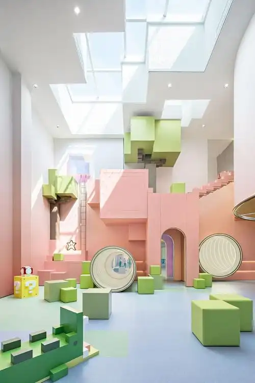 让你在游戏里实现一切幻想——幼儿园空间设计分享_深海