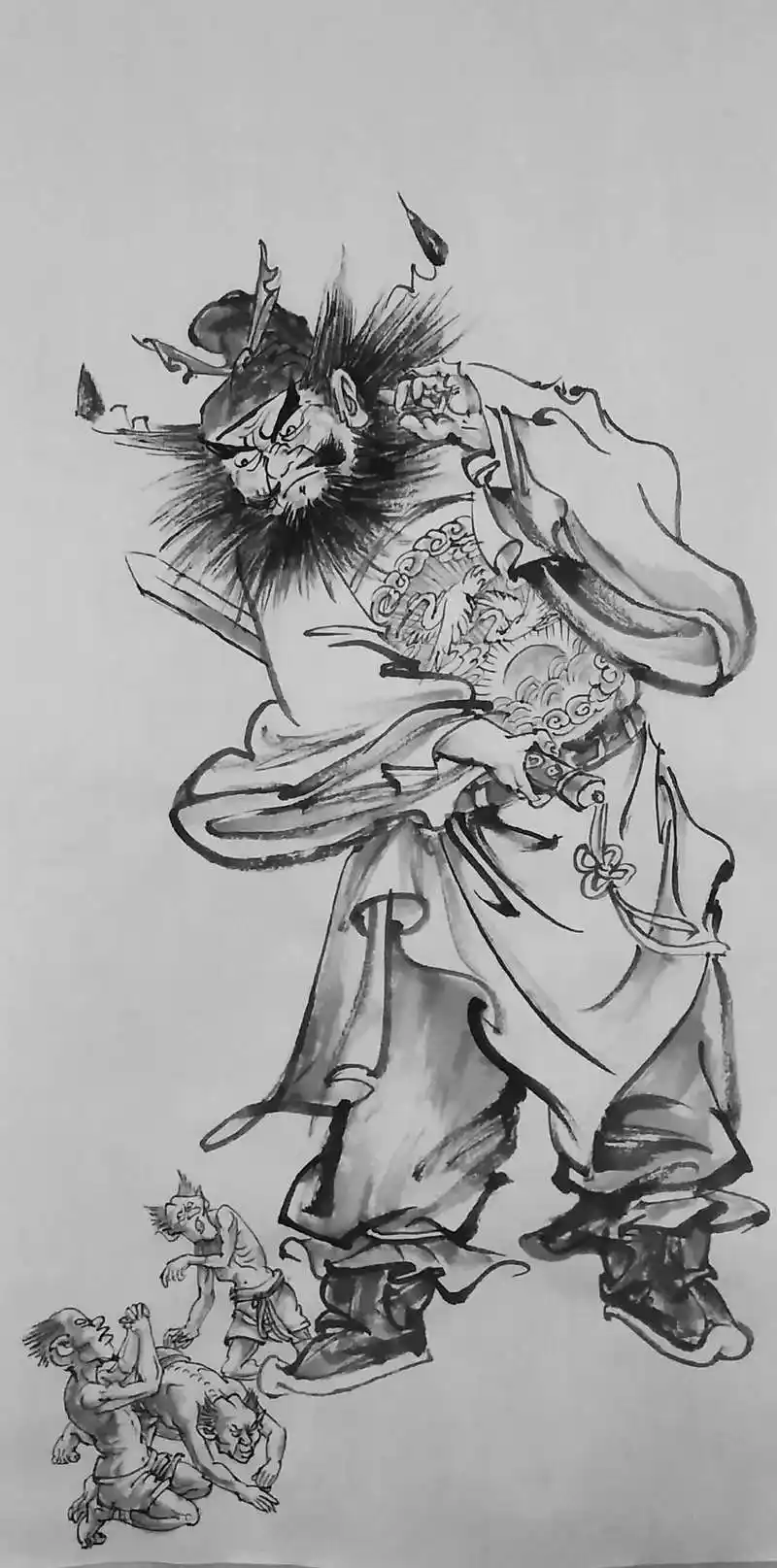 《钟馗伏魔图》