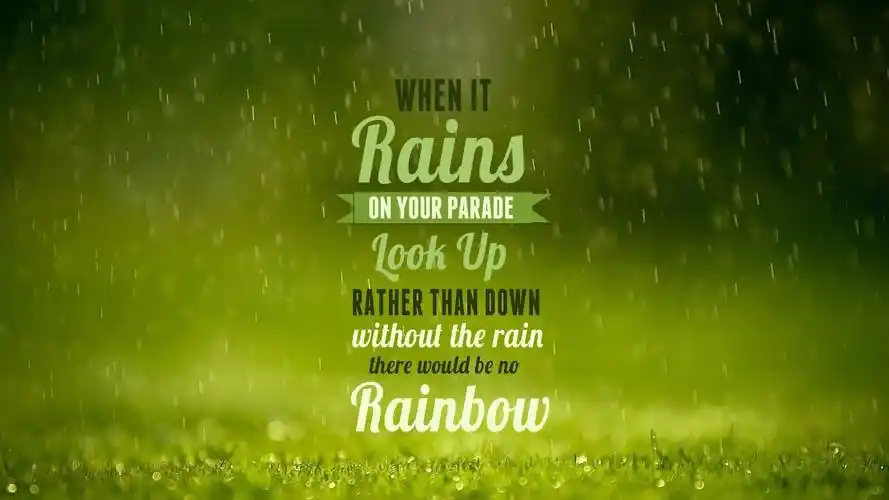 文字控雨rain壁纸